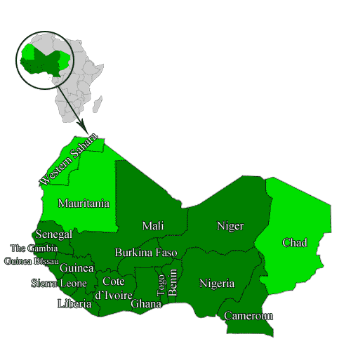 Geoidtel VSAT current coverage area